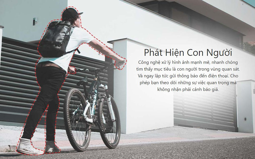 camera phát hiện con người